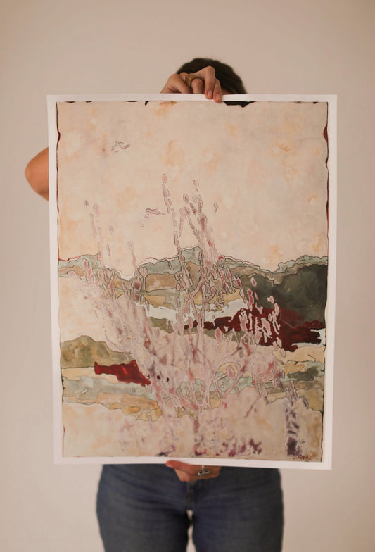 "To See the Inside of a Flower" Giclee Fine Art Print
