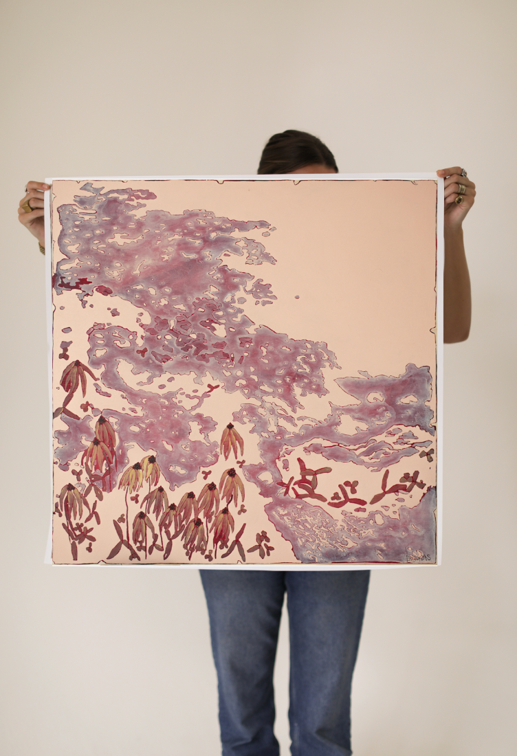 "The Sun is a Faster Riser than I Am" Giclee Fine Art Print