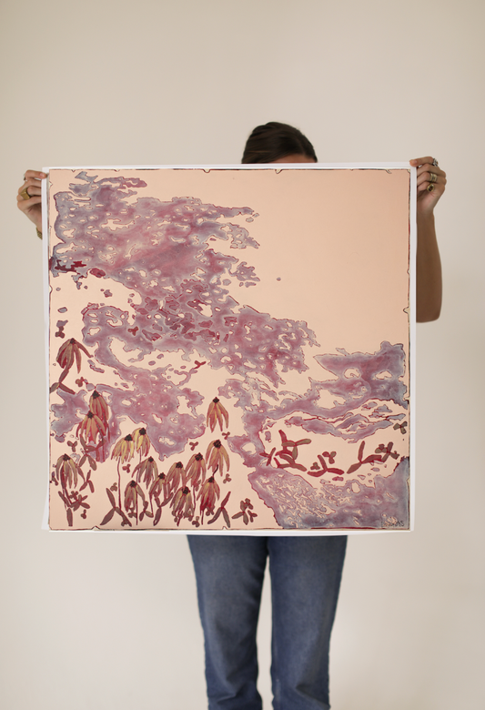 "The Sun is a Faster Riser than I Am" Giclee Fine Art Print